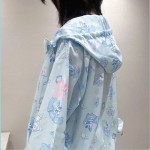 Hatsune Miku Official Collaboration Balloon Printed Sun Protection Coat